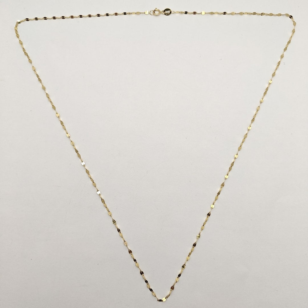 CADENA ORO 14 K 1,30 GRMS (SEMINUEVO)