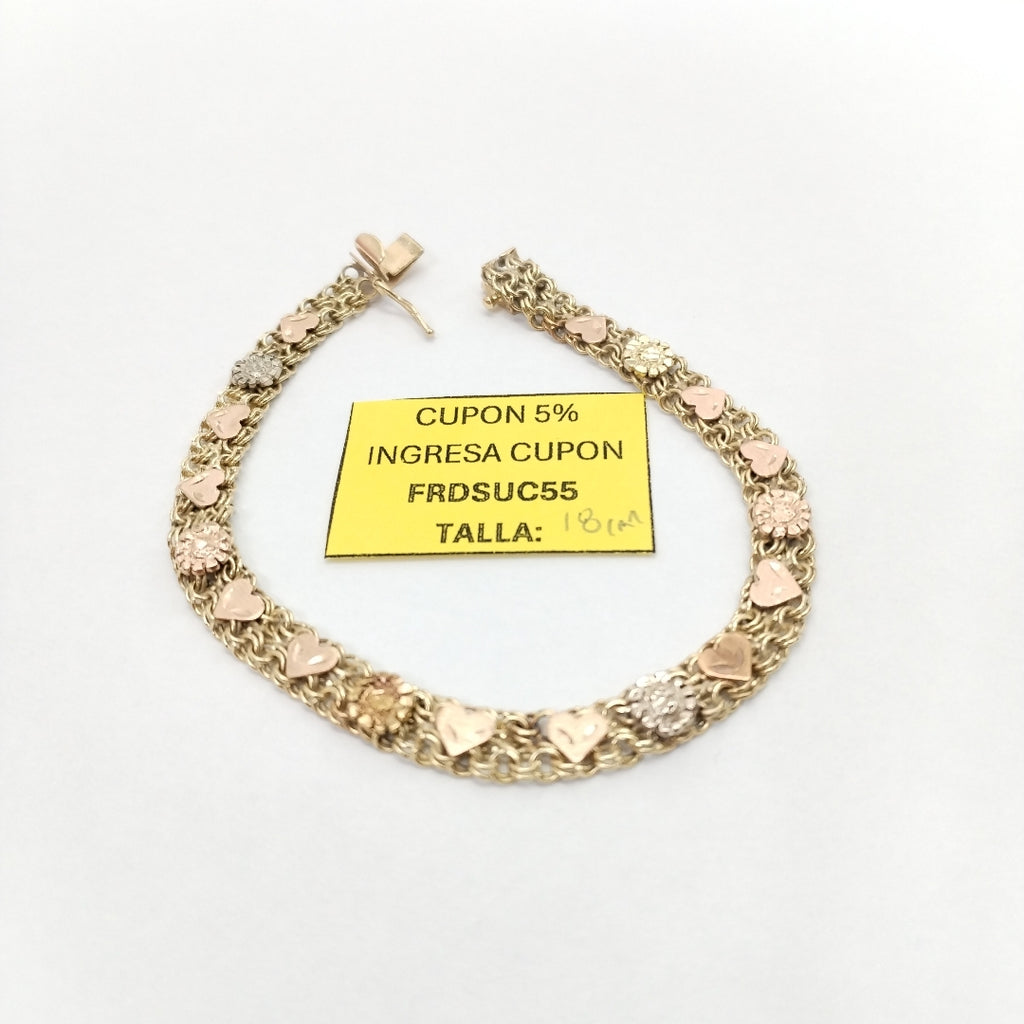 PULSERA ORO 14 K 9,70 GRMS (SEMINUEVO)