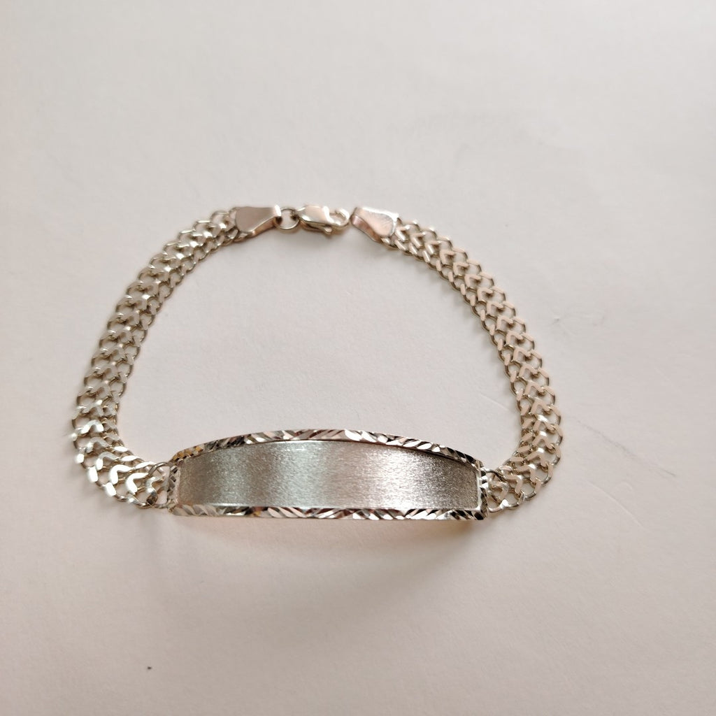 PULSERA ESCLAVA CHINO 14K 21 CM 9.8 GR (NUEVO)