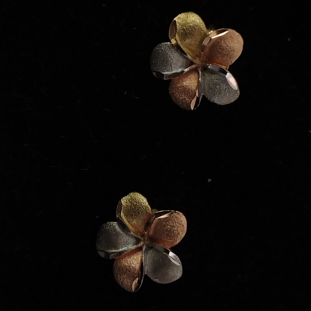 ARETES PAR ORO 14 K 1,20 GRMS (SEMINUEVO)