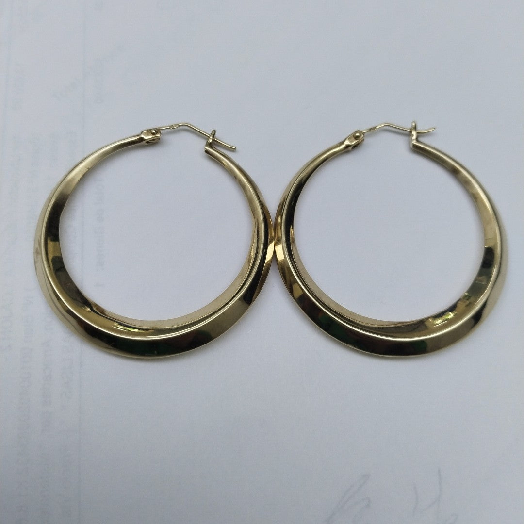 ARRACADAS PAR ORO 14 K 8.6 GRMS (SEMINUEVO)