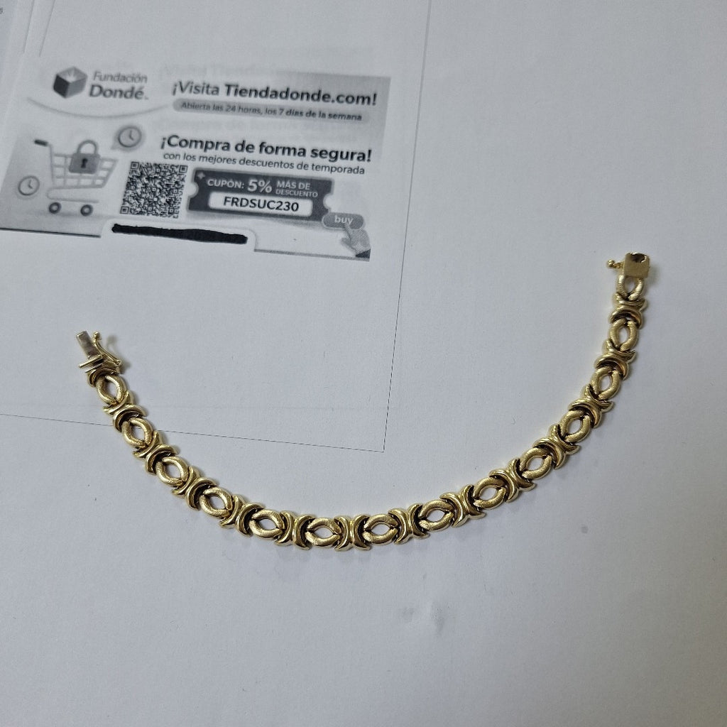 PULSERA ORO 14 K 12.3 GRMS (SEMINUEVO)