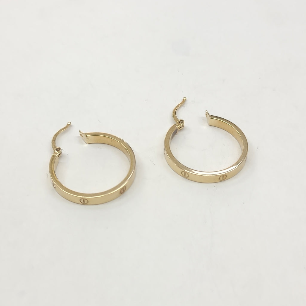ARRACADAS PAR ORO 14 K 2.7 GRMS (SEMINUEVO)