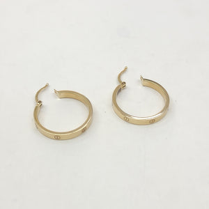 ARRACADAS PAR ORO 14 K 2.7 GRMS (SEMINUEVO)