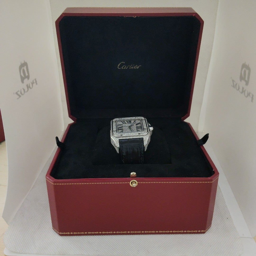 RELOJ CABALLERO SANTOS 100 (SEMINUEVO)