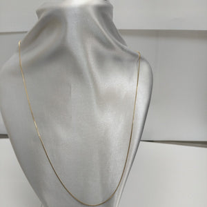 CADENA VENECIANO 14K 55 CM 1.7 GR (NUEVO)