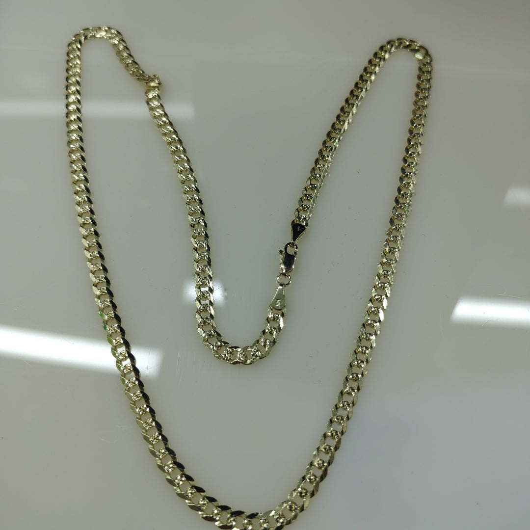 CADENA BARBADA 14K 60 CM 21.3 GR (NUEVO)