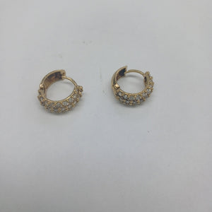 ARRACADAS PAR ORO 10 K 4.2 GRMS (SEMINUEVO)