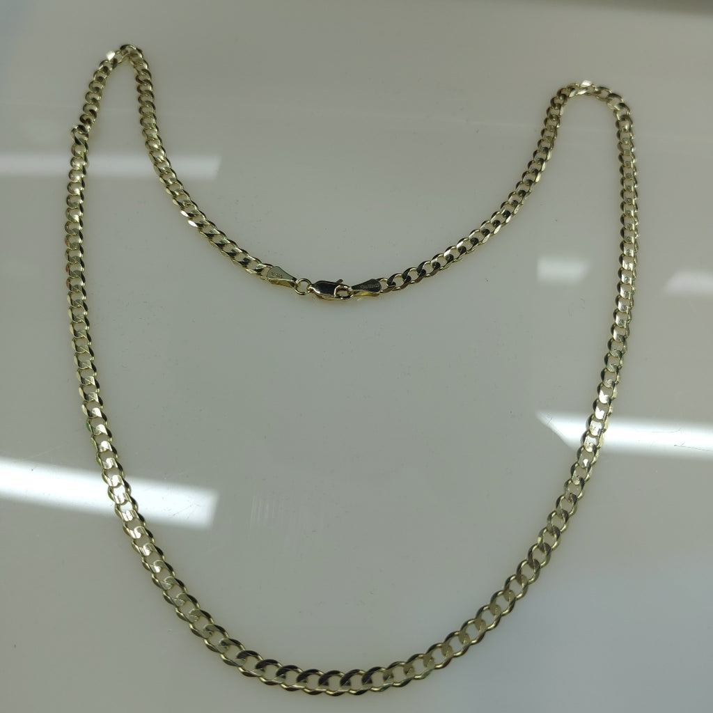 CADENA BARBADA 14K 55 CM 12.6 GR (NUEVO)