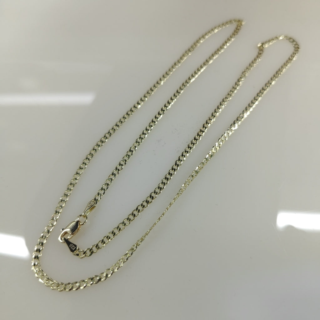 CADENA BARBADA 14K 55 CM 5.1 GR (NUEVO)