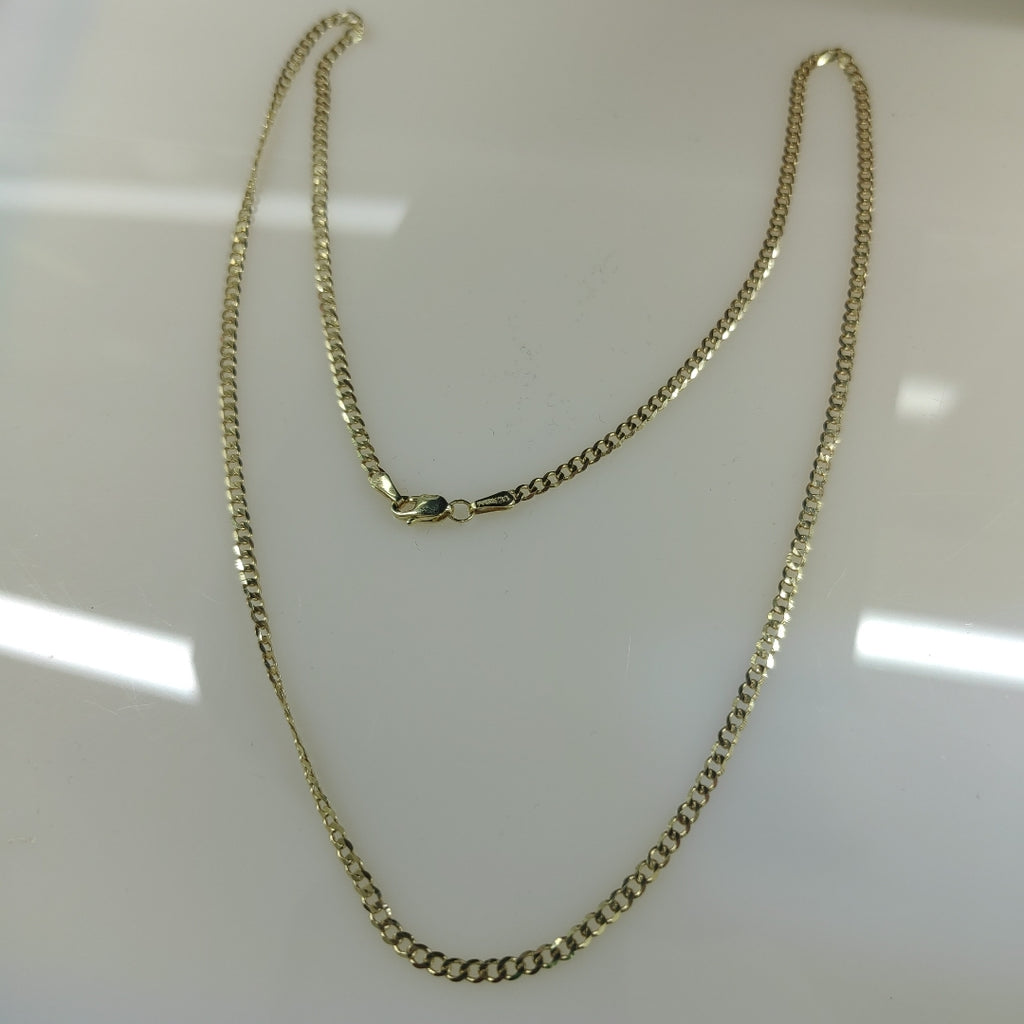 CADENA BARBADA 14K 55 CM 5.4 GR (NUEVO)