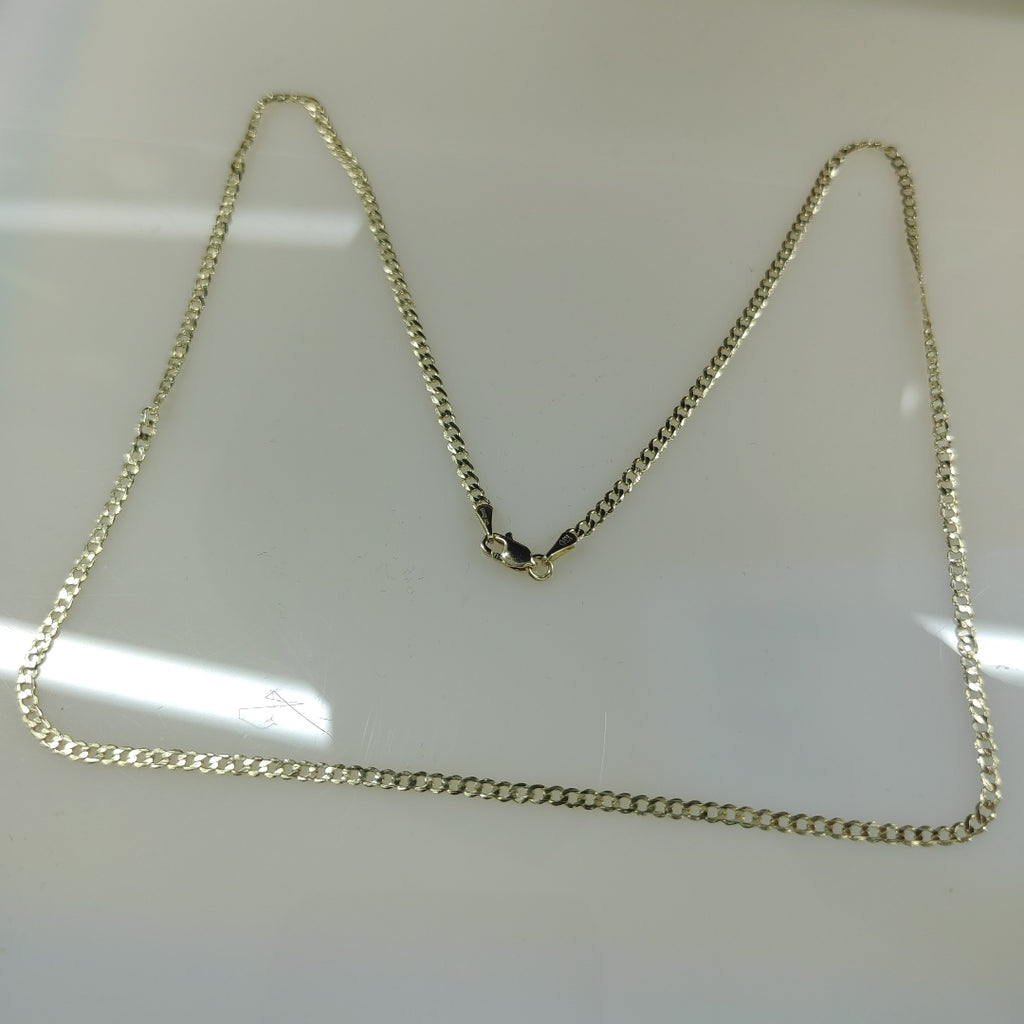 CADENA BARBADA 14K 55 CM 5 GR (NUEVO)