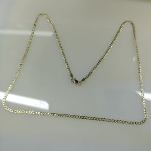 CADENA BARBADA 14K 55 CM 5 GR (NUEVO)