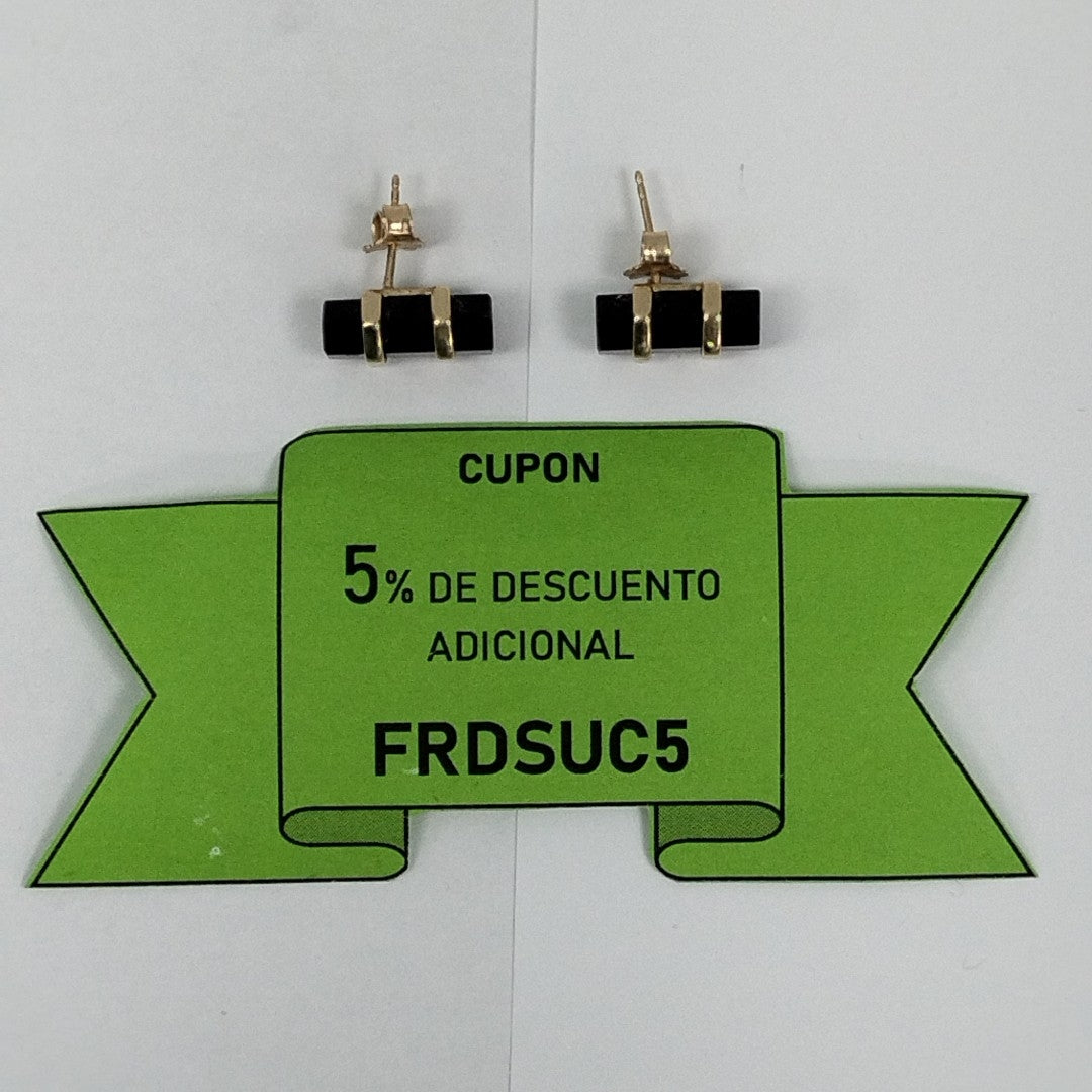 ARETES PAR ORO 14 K 3,20 GRMS (SEMINUEVO)