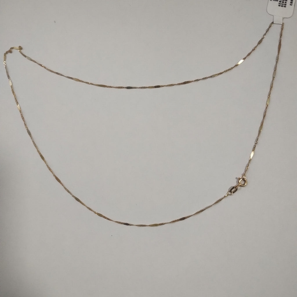 CADENA ORO 14 K 1.4 GRMS (SEMINUEVO)