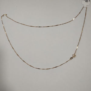 CADENA ORO 14 K 1.4 GRMS (SEMINUEVO)