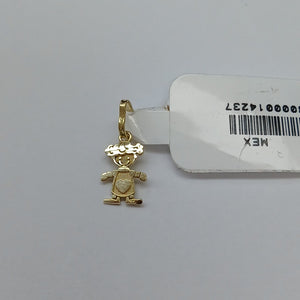 DIJE NIÑA 10K 0.3 GR (NUEVO)