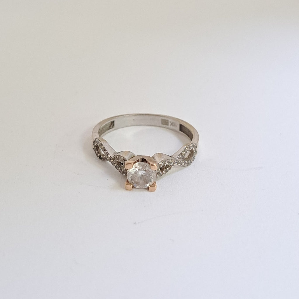 ANILLITO ORO BLANCO 10 K 2,60 GRMS (SEMINUEVO)