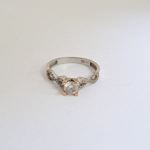 ANILLITO ORO BLANCO 10 K 2,60 GRMS (SEMINUEVO)