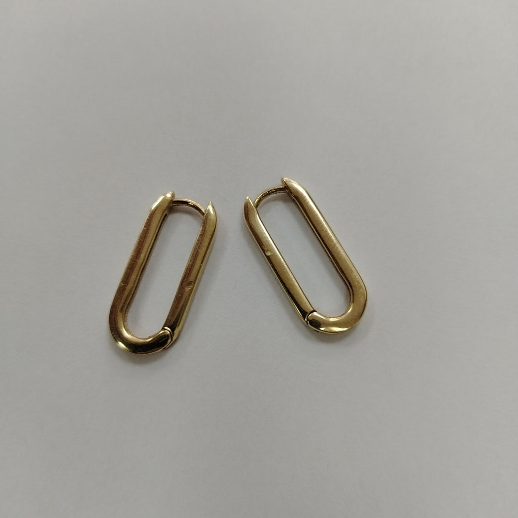 ARRACADAS PAR ORO 14 K 3,30 GRMS (SEMINUEVO)