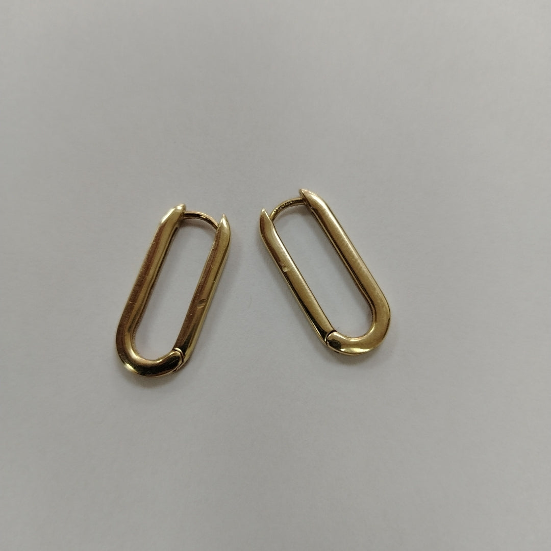 ARRACADAS PAR ORO 14 K 3,30 GRMS (SEMINUEVO)