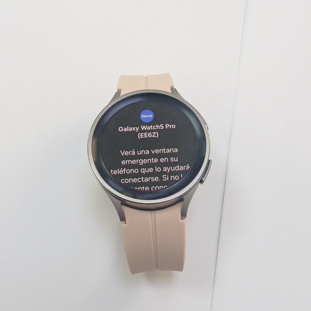 SMARTWATCH SAMSUNG GALAXY WATCH 5 PRO SM-R920 45 MM GPS (SEMINUEVO)