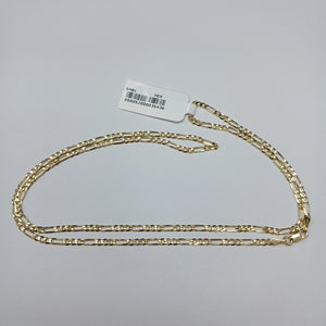 CADENA 3X1 14K 60 CM 5.4 GR (NUEVO)