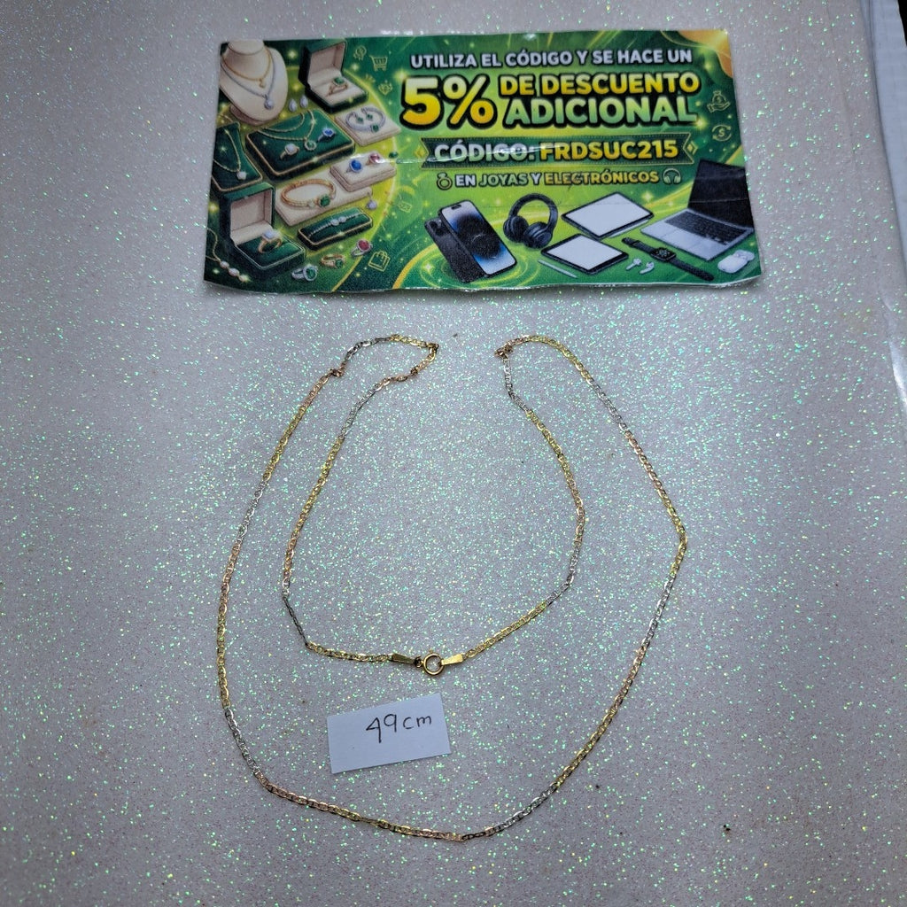 CADENA ORO 10 K 1,00 GRMS (SEMINUEVO)