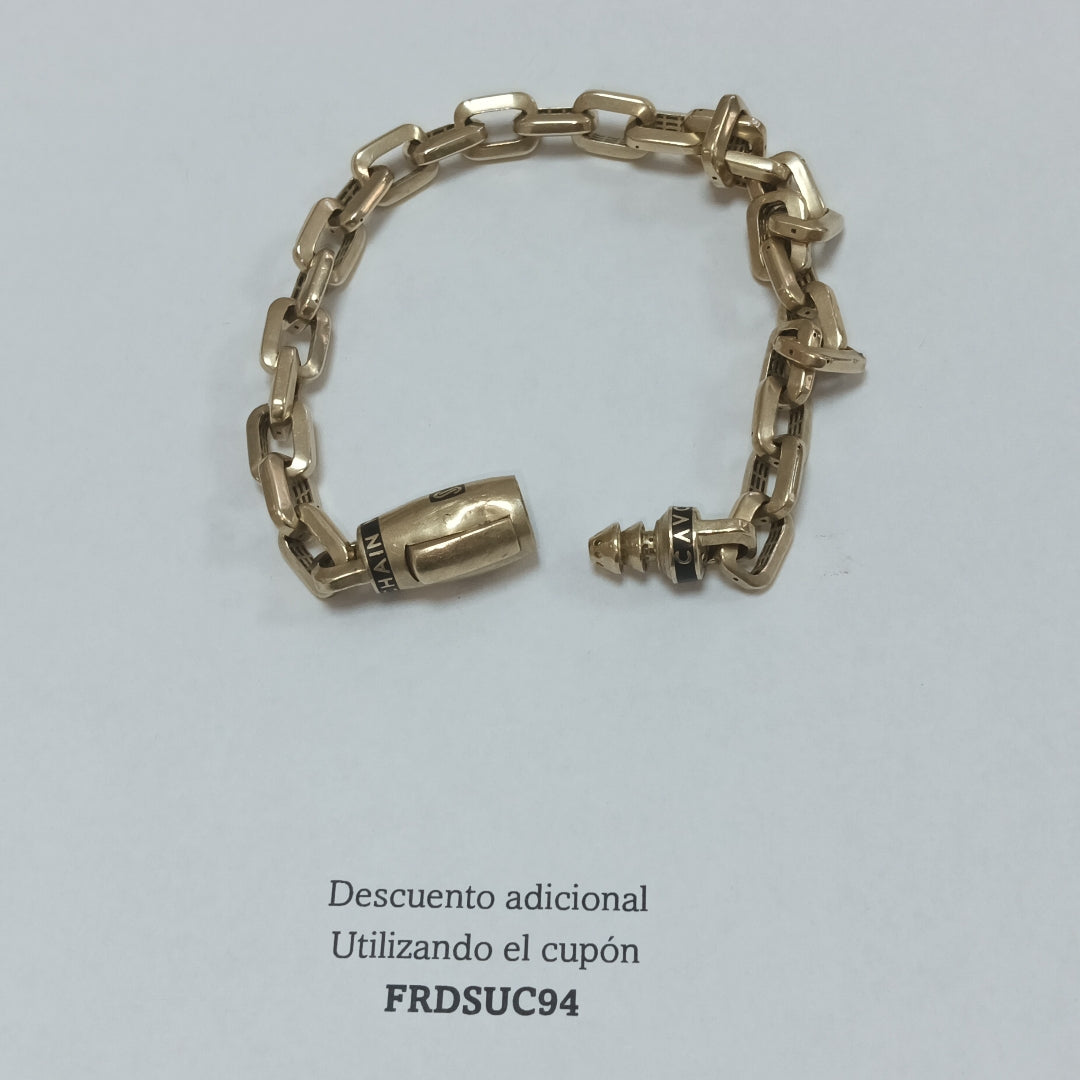PULSERA ORO 14 K 15.6 GRMS (SEMINUEVO)
