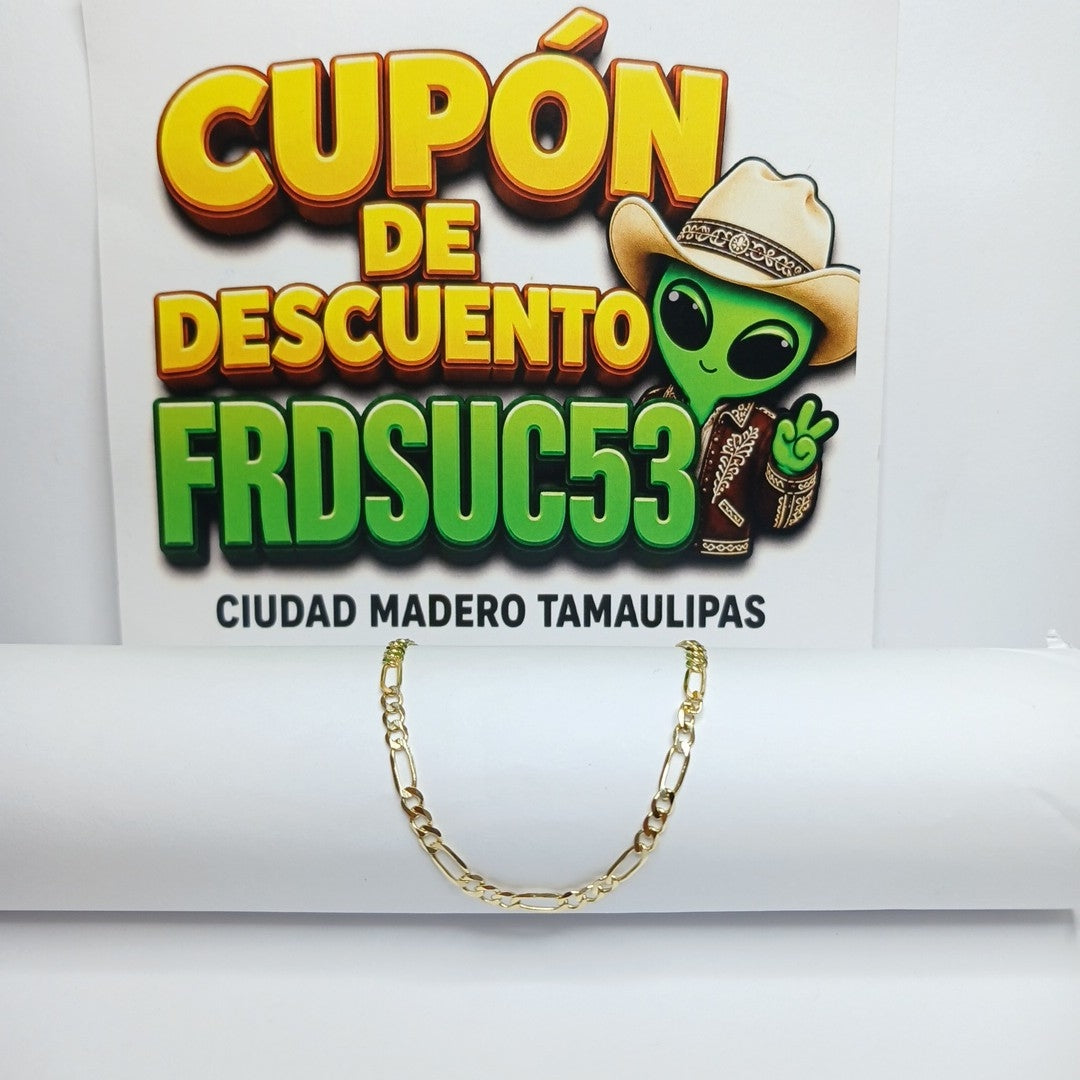 PULSERA 3X1 10K 18 CM 1.5 GR (NUEVO)