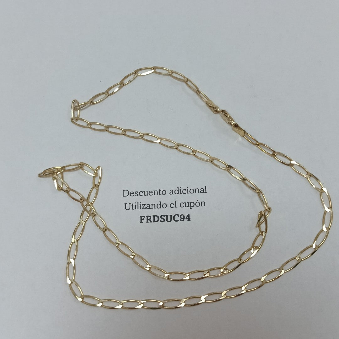 CADENA ORO 10 K 6.3 GRMS (SEMINUEVO)