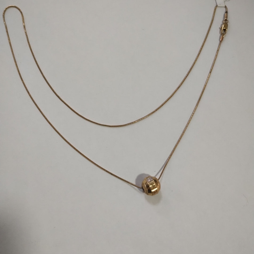 COLLAR ORO 14 K 4,10 GRMS (SEMINUEVO)