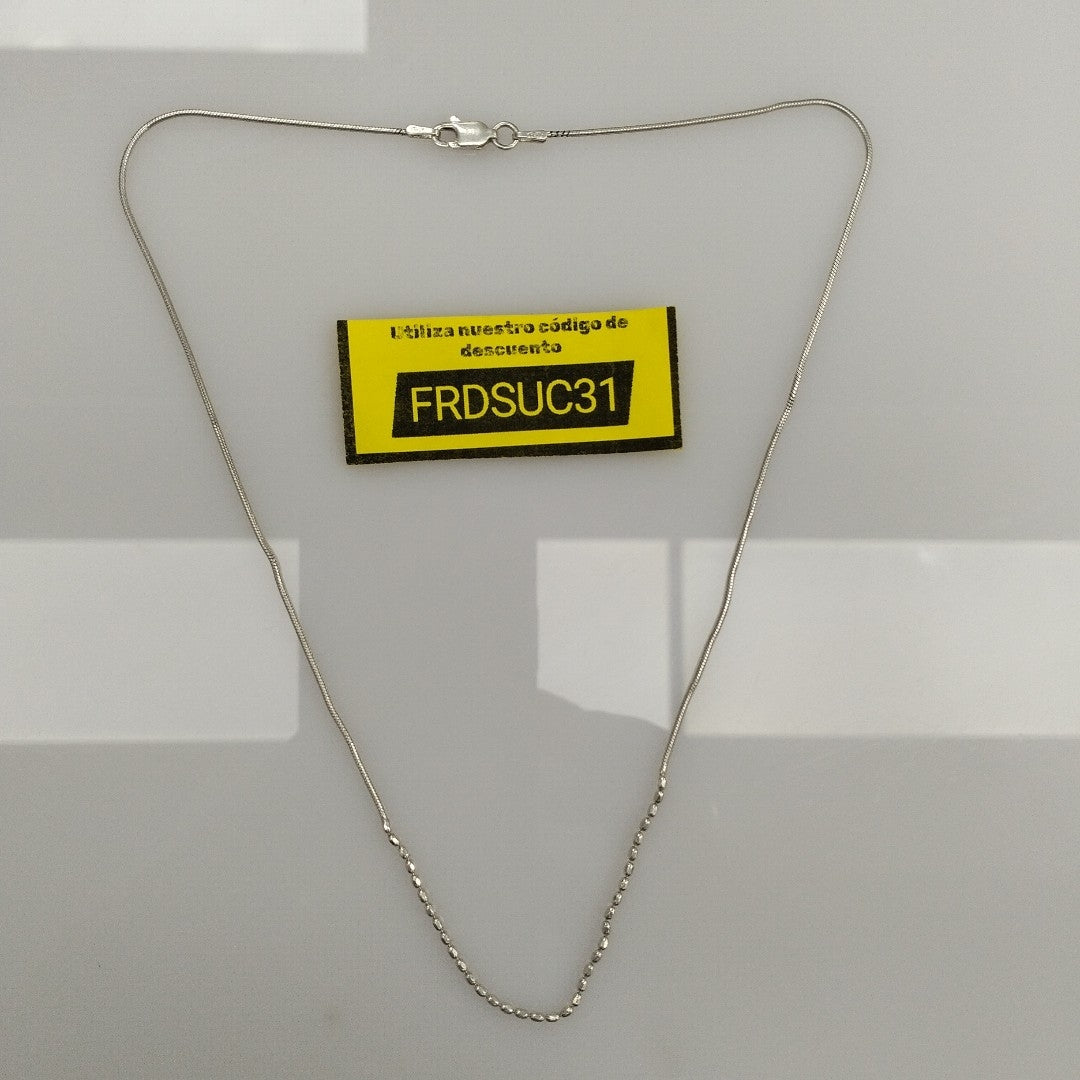 GARGANTILLA PLATA 3,60 GRMS (SEMINUEVO)