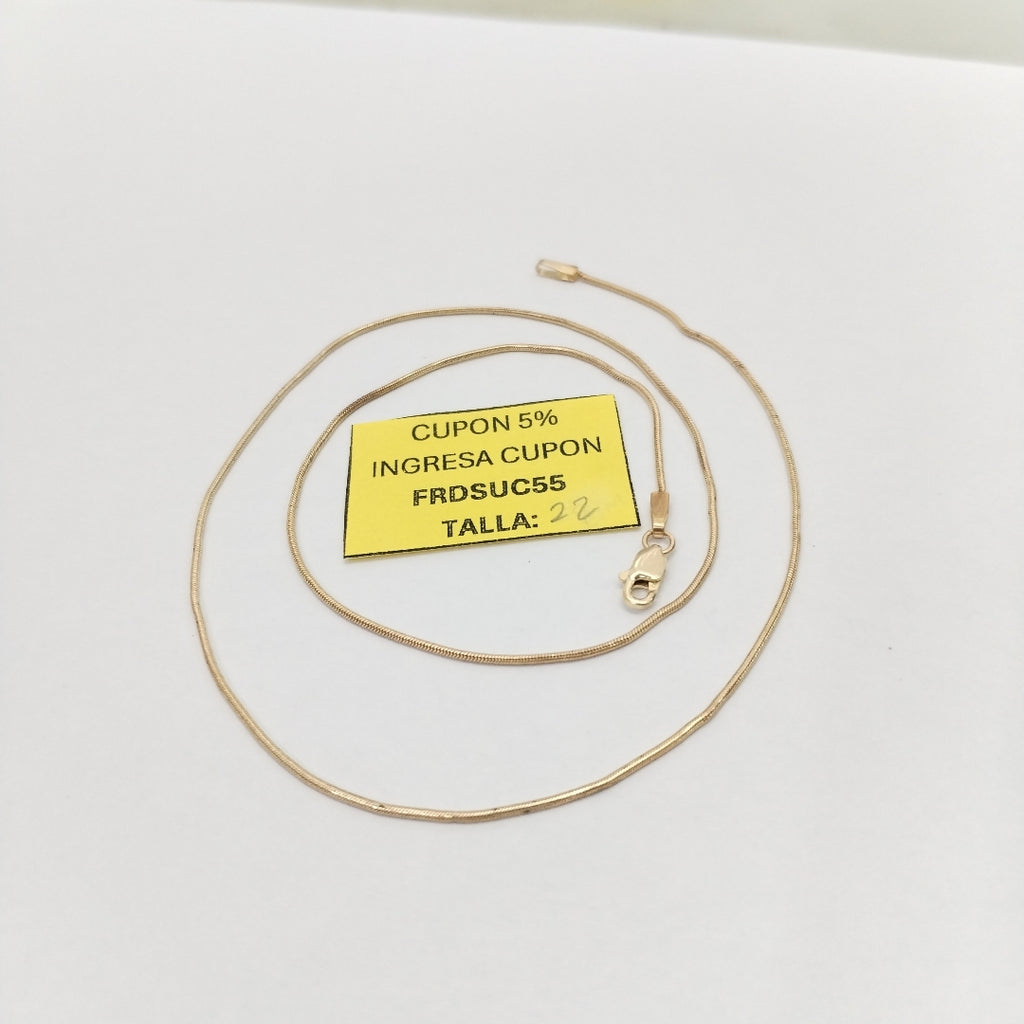 CADENA ORO 14 K 3,50 GRMS (SEMINUEVO)