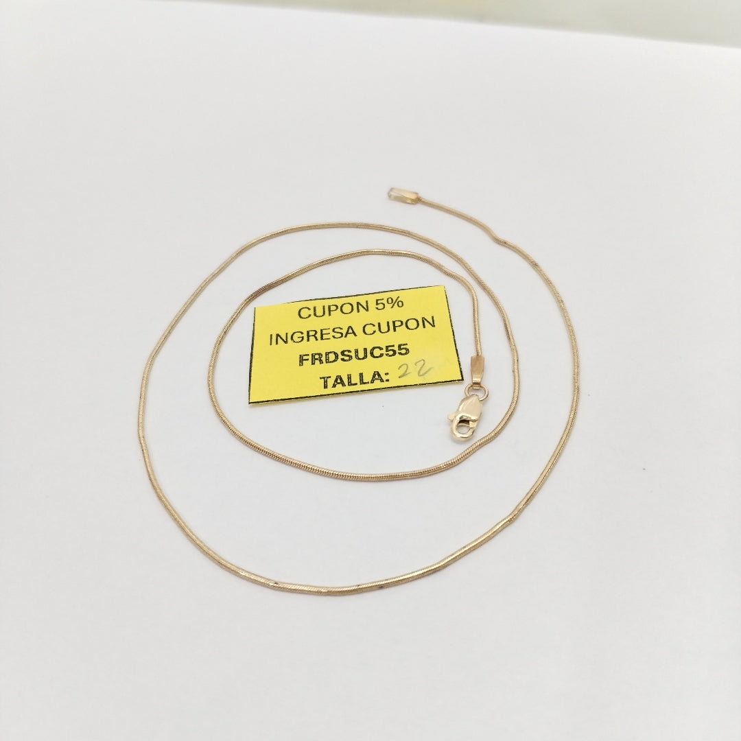 CADENA ORO 14 K 3,50 GRMS (SEMINUEVO)