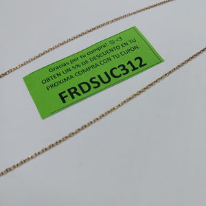 CADENA ORO 10 K 1.9 GRMS (SEMINUEVO)