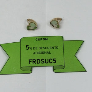 ARRACADAS PAR ORO 14 K 2,80 GRMS (SEMINUEVO)