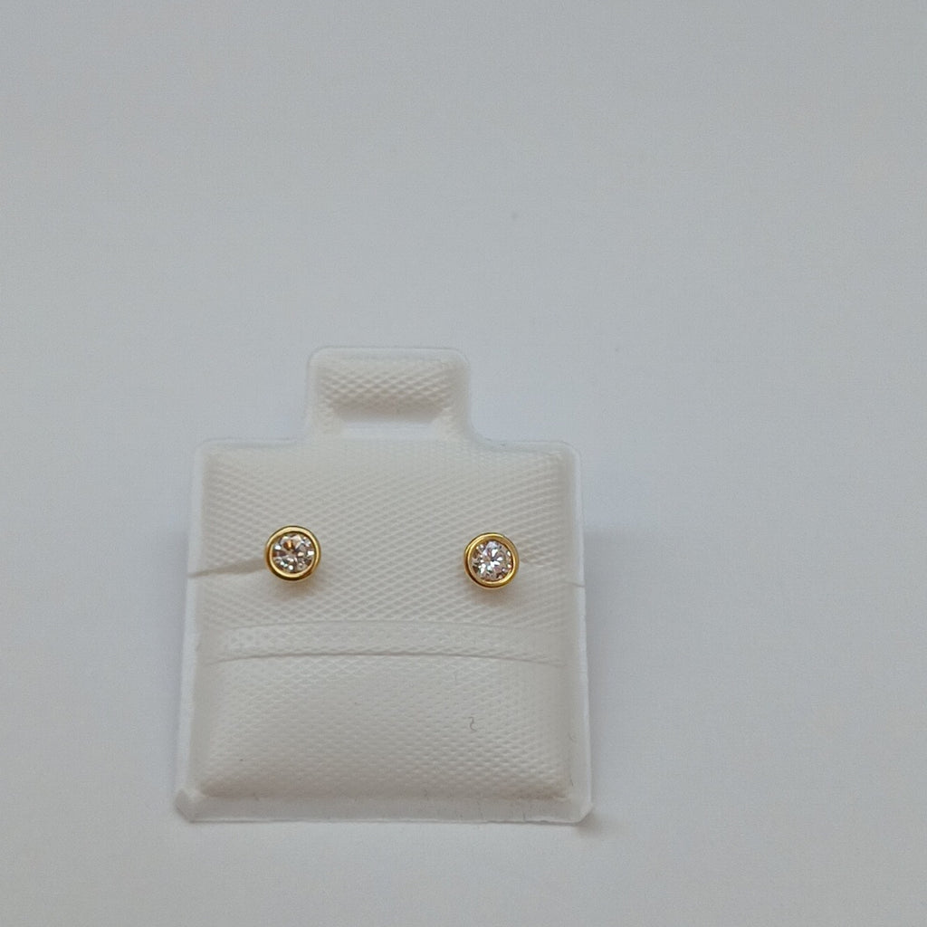 BROQUELES BROQUEL C CIRCONIA 14K 0.1501 GR (NUEVO)