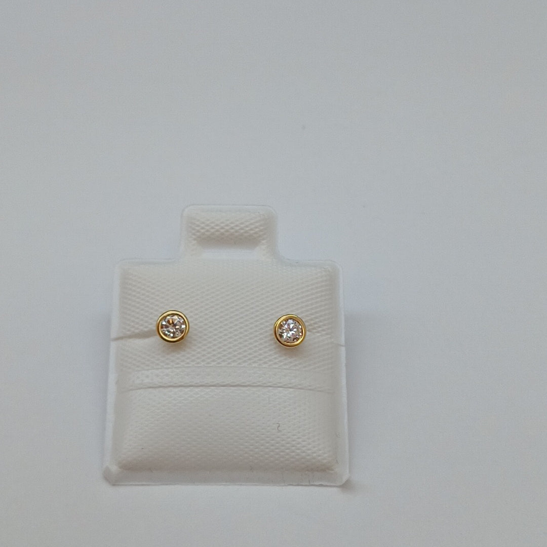 BROQUELES BROQUEL C CIRCONIA 14K 0.1501 GR (NUEVO)