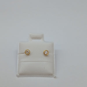 BROQUELES BROQUEL C CIRCONIA 14K 0.1501 GR (NUEVO)