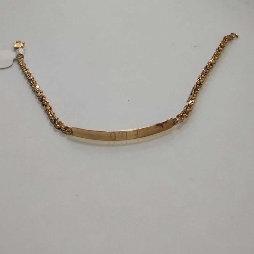 ESCLAVA ORO 14 K 5.3 GRMS (SEMINUEVO)