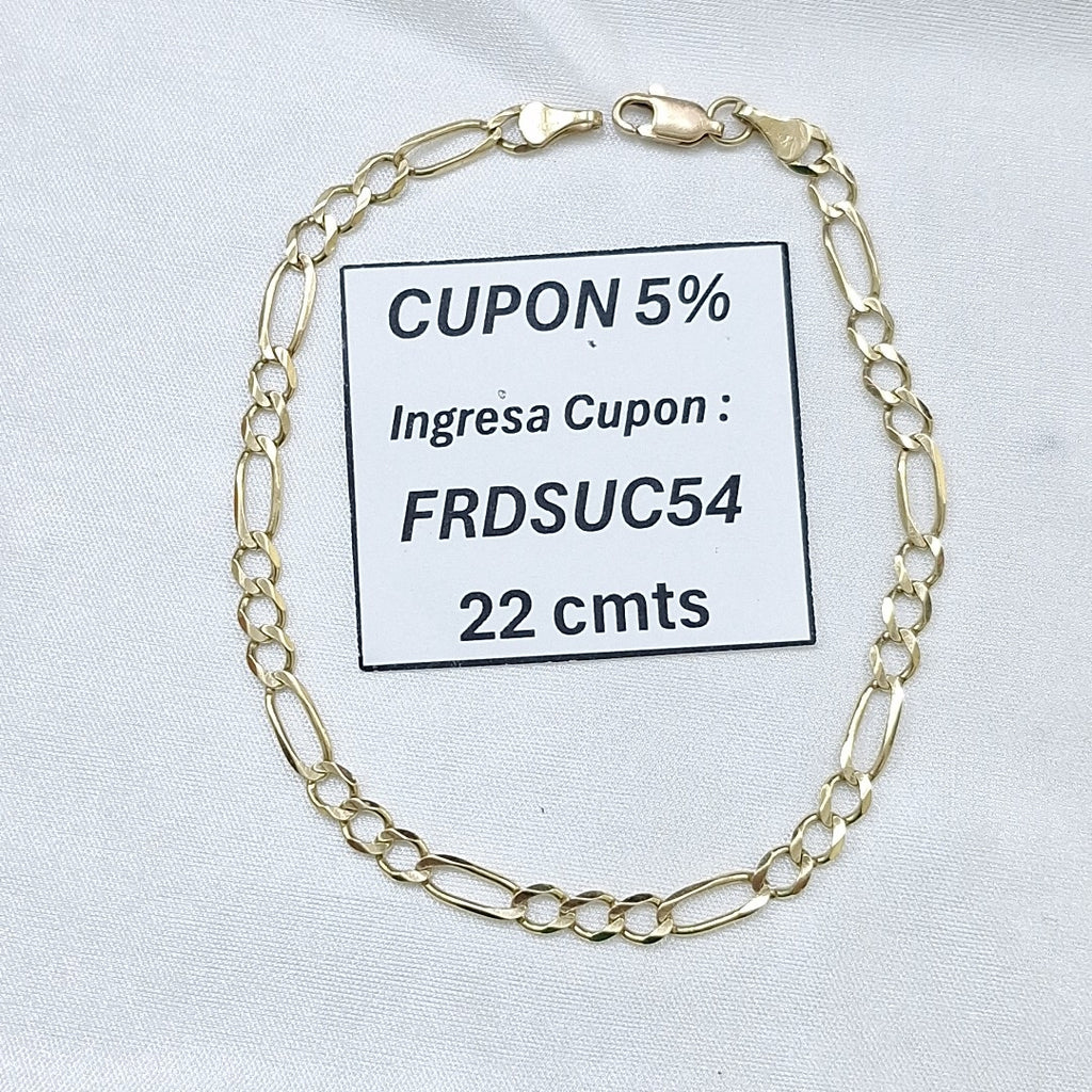 PULSERA ORO 10 K 4.4 GRMS (SEMINUEVO)