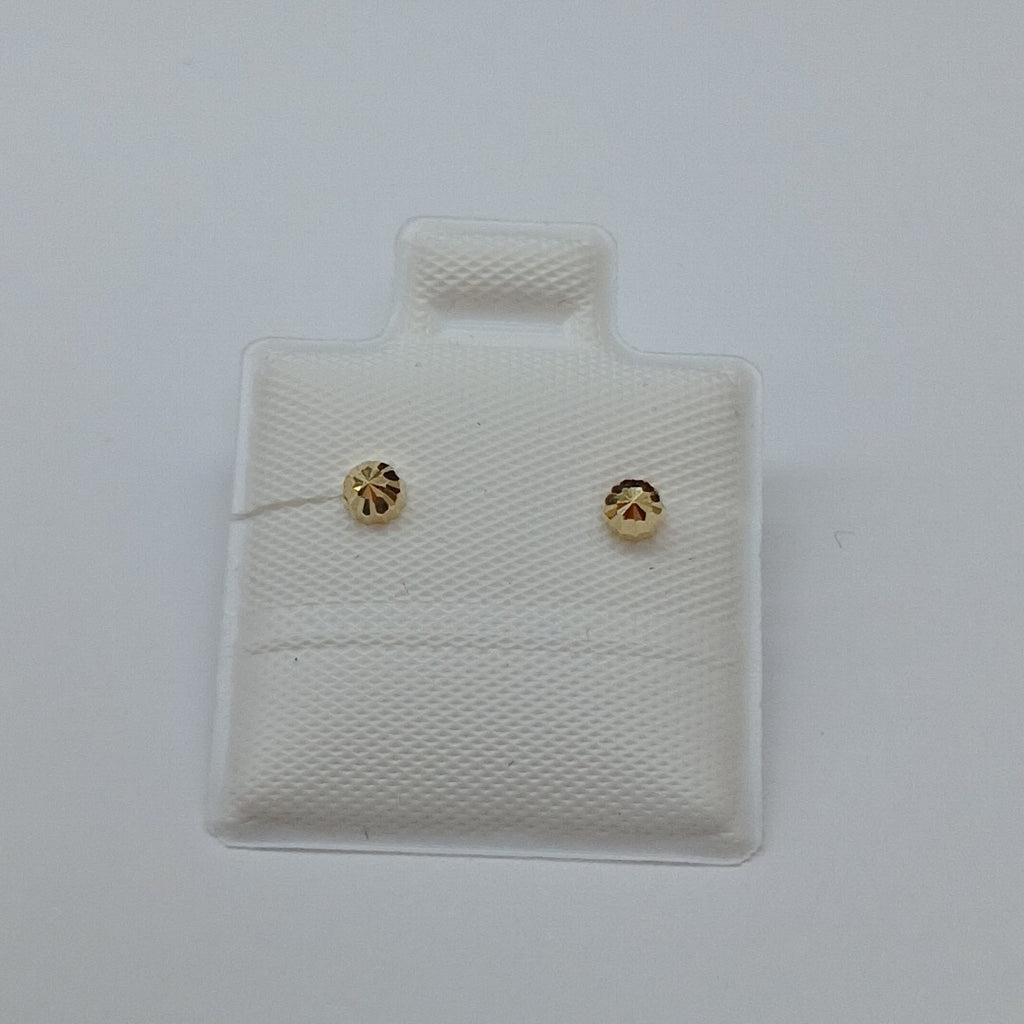 BROQUELES BROQUEL FIG HONGO 14K 0.17 GR (NUEVO)