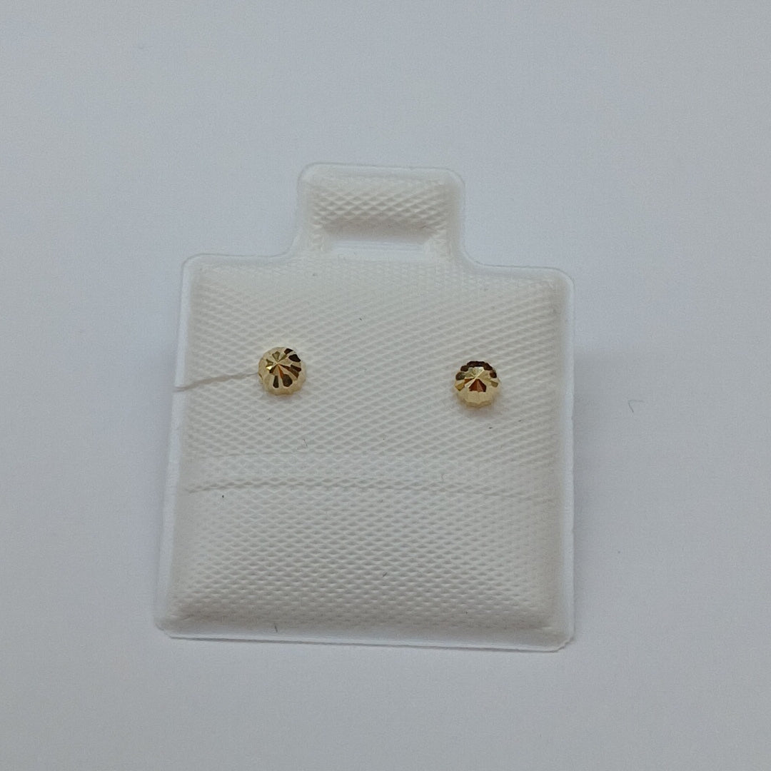 BROQUELES BROQUEL FIG HONGO 14K 0.17 GR (NUEVO)