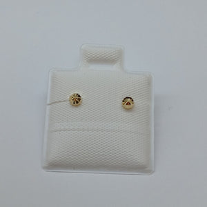 BROQUELES BROQUEL FIG HONGO 14K 0.17 GR (NUEVO)