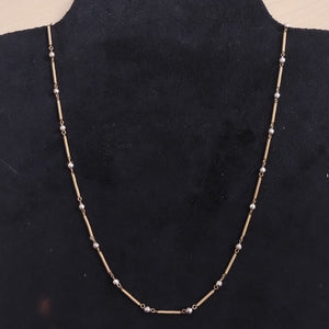 CADENA ORO,ORO BLANCO 14 K 5,30 GRMS (SEMINUEVO)