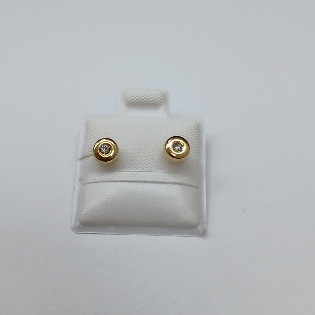 BROQUELES BROQUEL C CIRCONIA 14K 0.27 GR (NUEVO)