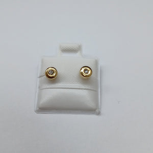 BROQUELES BROQUEL C CIRCONIA 14K 0.27 GR (NUEVO)