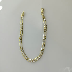 PULSERA 3X1 14K 18 CM 4 GR (NUEVO)