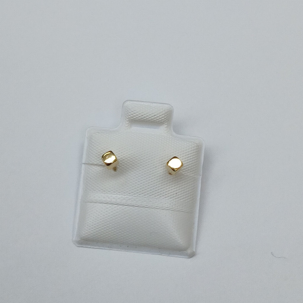 BROQUELES BROQUEL FIG CUBO 14K 0.203 GR (NUEVO)